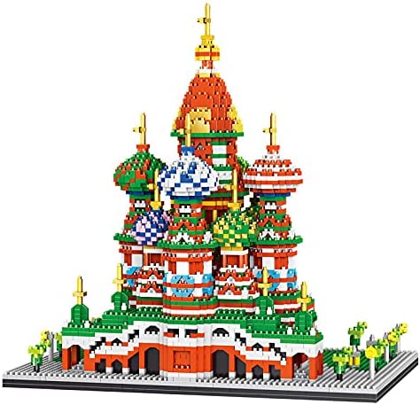 dOvOb Micro Mini Blocks Saint Basil's Cathedral Set, 4650 Pieces Building Bricks 3D Puzzle Architecture Toy, Gift for Adults and Kids