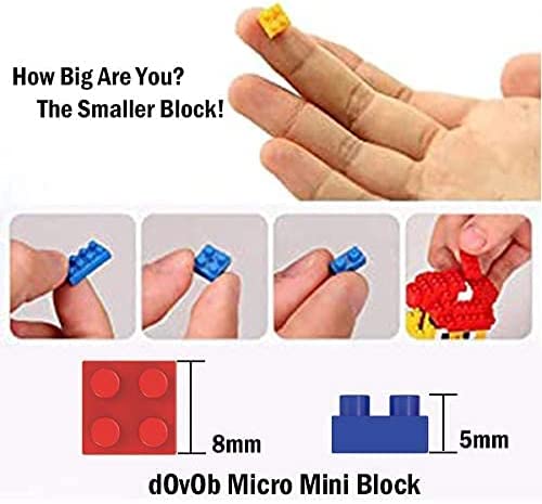 dOvOb Architecture Empire State Building Micro Blocks Set(3819PCS) - World Famous Architectural Model Toys Gifts for Kid and Adult