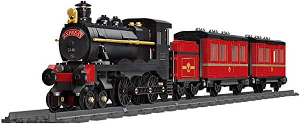 dOvOb GWR Classic Steam Train Building Kit with Train Track, Collectible Steam Locomotive Engineering Toys Set for Kids and Adult (789 PCS)