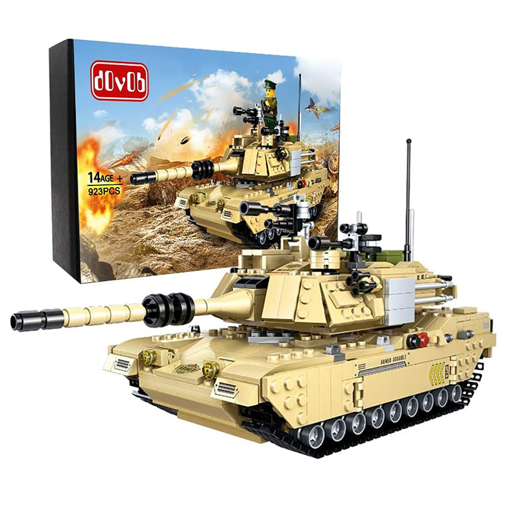 dOvOb Armed Tanks Building Blocks (923 PCS),Model Toys Gifts for Kid and Adult