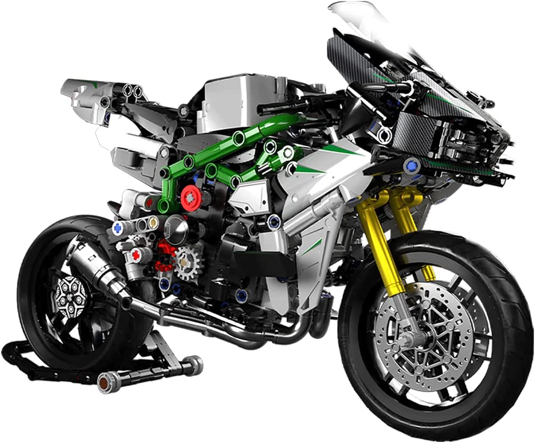 dOvOb Motorcycle Building Blocks Set, 858 Pieces Bricks, Compatible with Major Brands