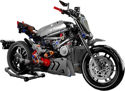 dOvOb Motorcycle Building Blocks Set, 827 Pieces Bricks, Compatible with Major Brands