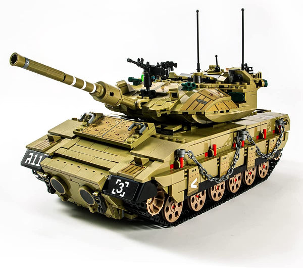 dOvOb Military MK4 Merkava Tank Building Blocks Set, 1730 Pieces Bricks, Army Toys as Gift for Kids or Adult Visit the dOvOb Store