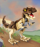 dOvOb Tyrannosaurus Dinosaur Model Building Blocks Set, 906 Pieces Bricks, Compatible with Major Brands