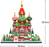 dOvOb Micro Mini Blocks Saint Basil's Cathedral Set, 4650 Pieces Building Bricks 3D Puzzle Architecture Toy, Gift for Adults and Kids