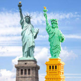 dOvOb Statue of Liberty Nano Blocks Building Set (2510PCS) - Architectural Model Toys