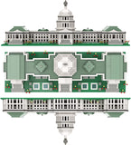 dOvOb Micro Mini Blocks United States Capitol Building Set, 2888 Pieces Bricks, 3D Puzzle Collection Model Kit as Gift for Adults or Kids