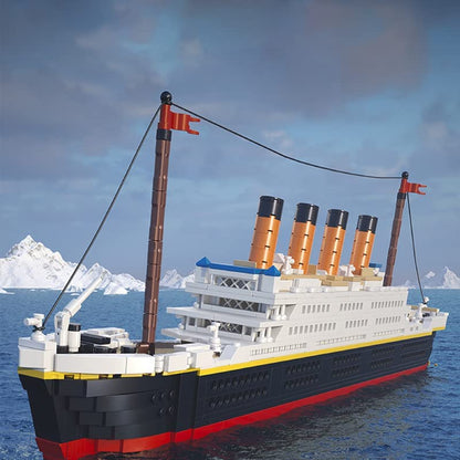 dOvOb Mini Blocks Titanic Building Set, 1288 Pieces Mini Bricks, Toys Gift for Adults and Kids