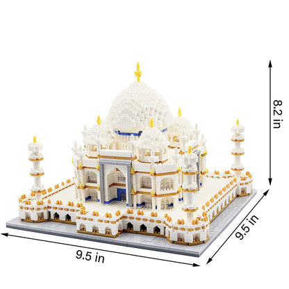 dOvOb Micro Mini Blocks Taj Mahal Building and Architecture Model Set,(4000Pieces) Toys Gifts for Kid and Adult