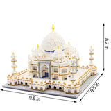dOvOb Micro Mini Blocks Taj Mahal Building and Architecture Model Set,(4000Pieces) Toys Gifts for Kid and Adult