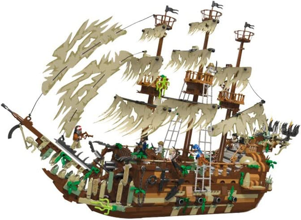 dOvOb Pirates Ship Model Building Blocks Kits, Great Idea Construction Set, Assembly Toy as a Gift for Teens and Adult (2252 PCS)