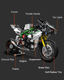 dOvOb Motorcycle Building Blocks Set, 858 Pieces Bricks, Compatible with Major Brands