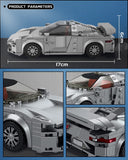dOvOb Car Building Blocks Set (2 in 1), 619 Pieces Bricks, Compatible with Major Brands