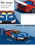 dOvOb Car Building Blocks Set (2 in 1), 666 Pieces Bricks, Compatible with Major Brands