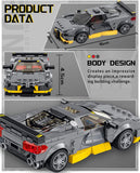 dOvOb Car Building Blocks Set (2 in 1), 677 Pieces Bricks, Compatible with Major Brands