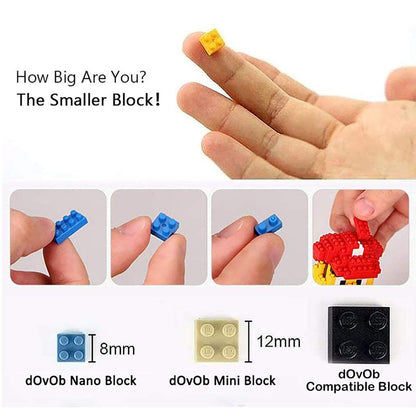dOvOb Statue of Liberty Nano Blocks Building Set (2510PCS) - Architectural Model Toys